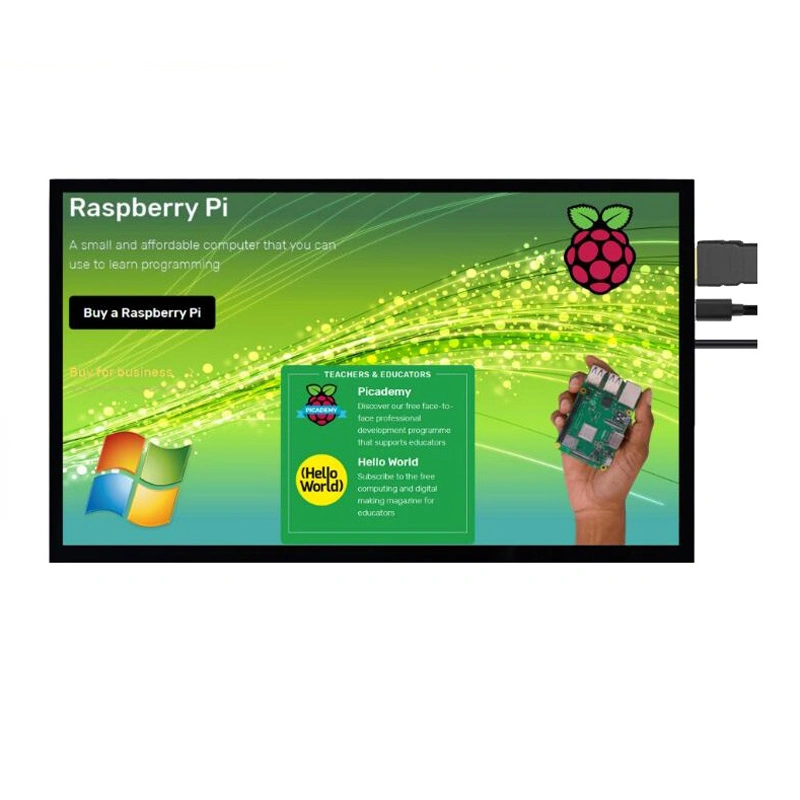 11,6 pulgadas IPS Panel VGA HDMI Home School Touch Pantalla