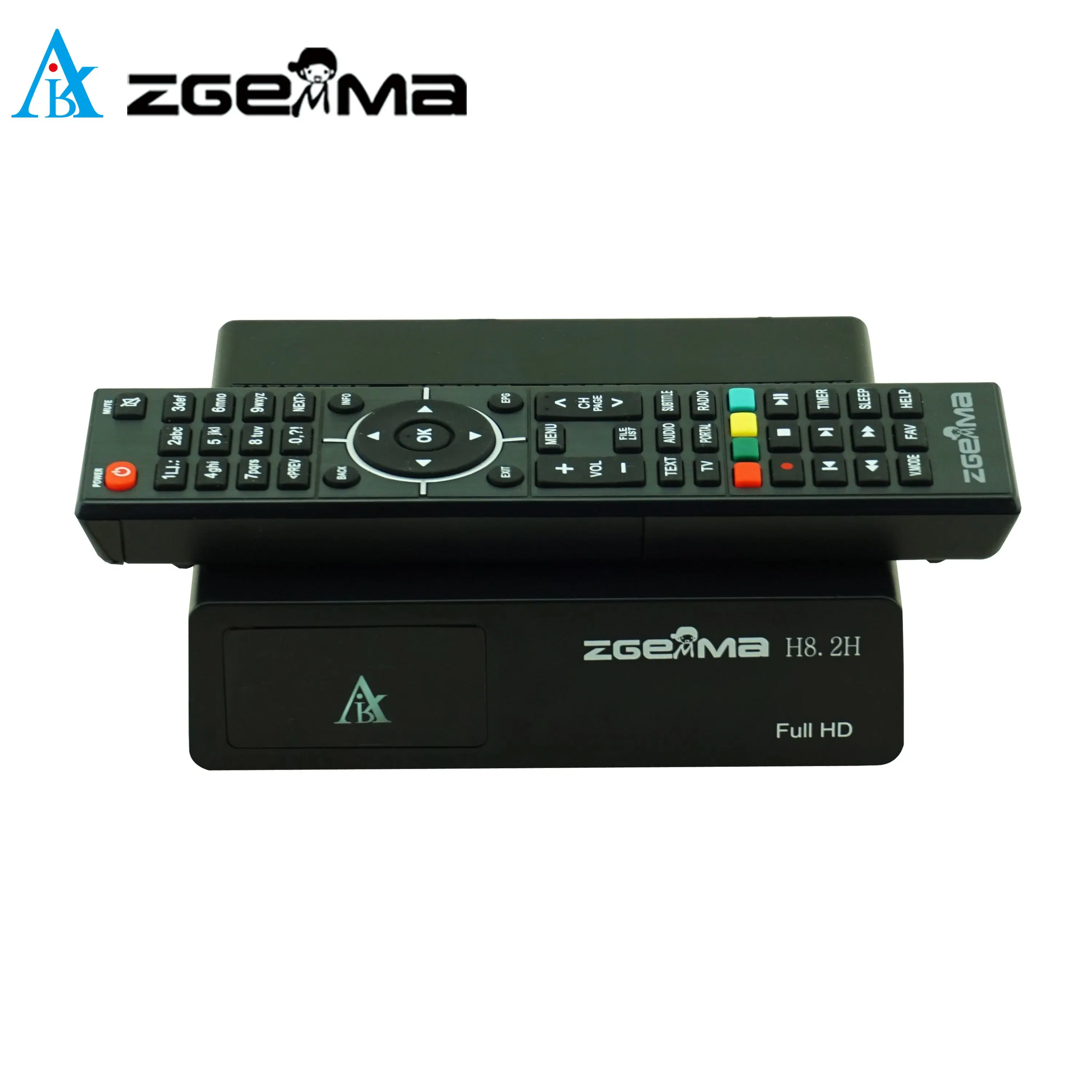 Améliorez votre expérience télévisuelle - récepteur satellite Zgemma H8.2h avec Tuner DVB-S2X + DVB-T2/C intégré