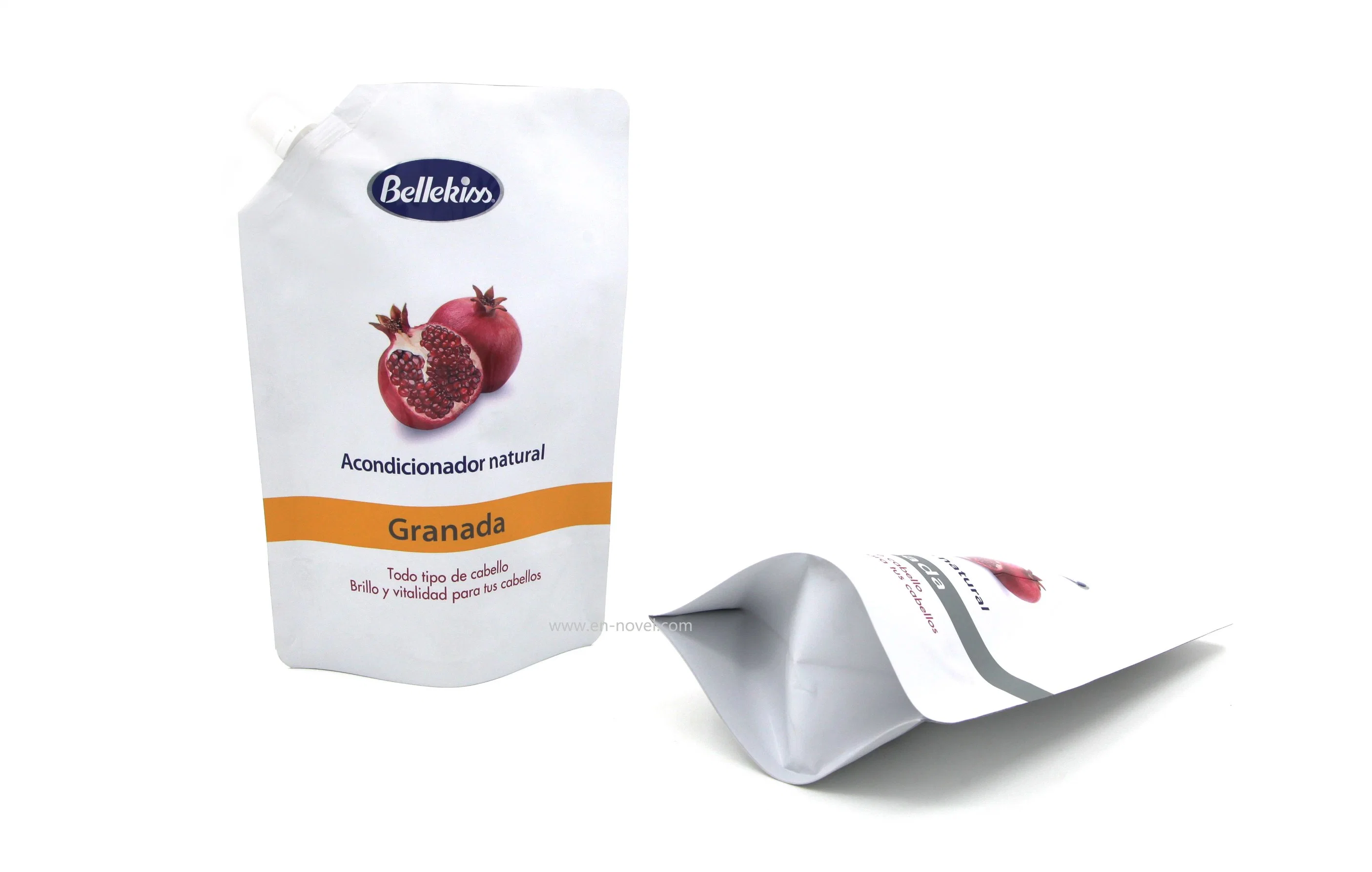 Plastic Beverage Spouted Pouch Fruit Juice Drink Bag with Cap