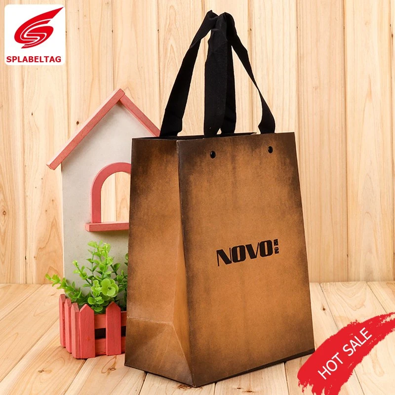 Wholesale/Supplier Shop Handle Kraft Brown Craft Paper Bag