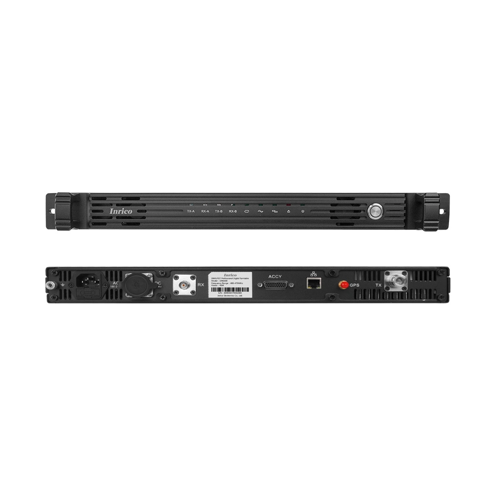 Supports The Interconnection of Repeater Through IP Port, Dual Band Inrico Dr6600 Long Range Dmr Repeater with 64 Channels