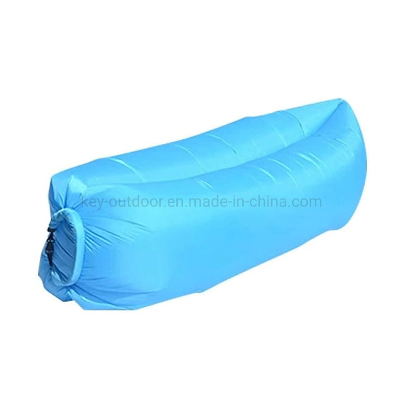 Camping Outdoor Banana Bed Beach Chair Air Sofa Inflatable Air Sofa Sleeping Bag Sofa Bed Folding Beach Chair