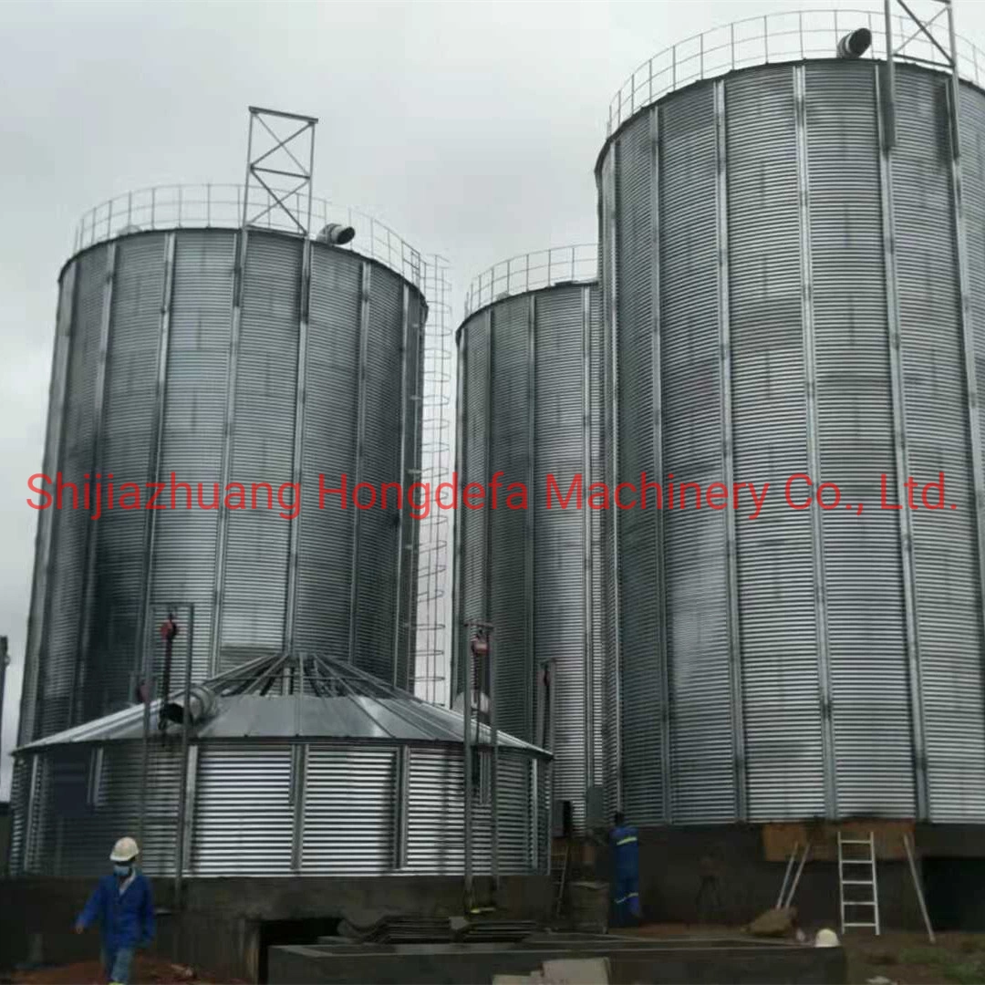 Grain Storage Quality Steel Silo Bin (200t 500t 1000t)