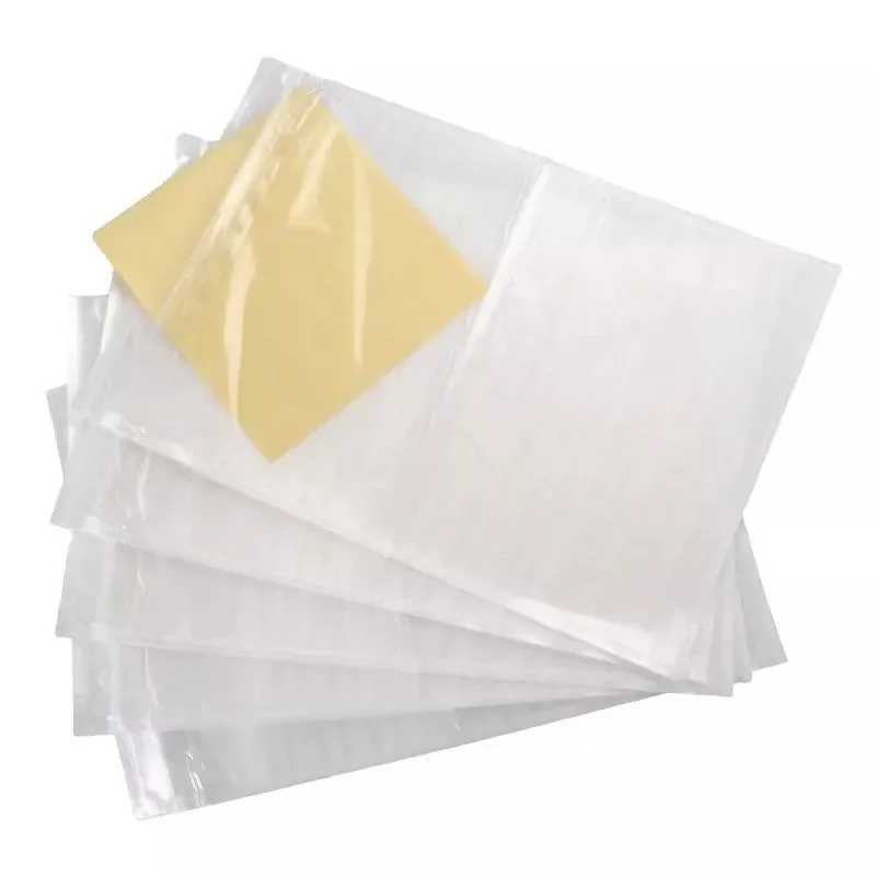 High quality/High cost performance Basic Customization Clear Plastic Mailing Envelopes Packing List