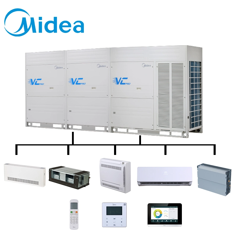 Midea сплит системы кондиционирования воздуха 76HP 215квт 220V 50/60Гц Multi Split Inverter кондиционер воздуха