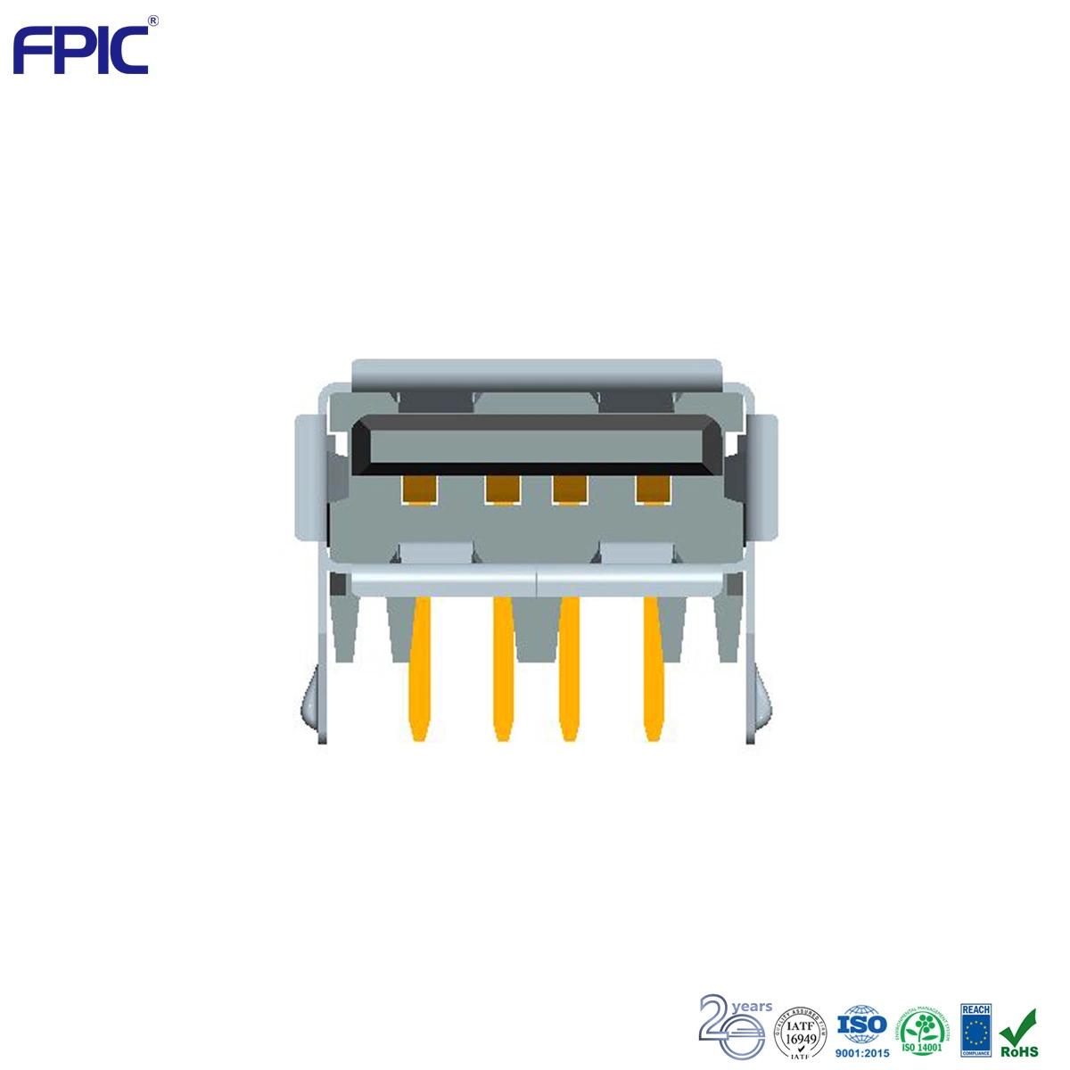 High quality/High cost performance  Electronic USB Socket Connector for Mobile Phone Fast Charge