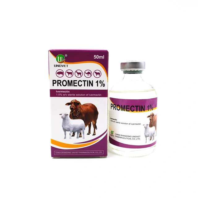 Ivermectin Injection GMP Level Veterinary Medicine Good Quality Injection Pigs Medicine 100ml