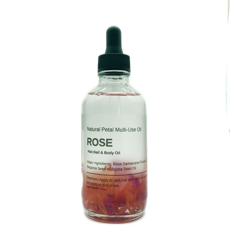 100% pur Multi-Use Huile Essentielle de Rose naturelle Rose de l'huile de massage de corps de pétales de rose Huile Essentielle