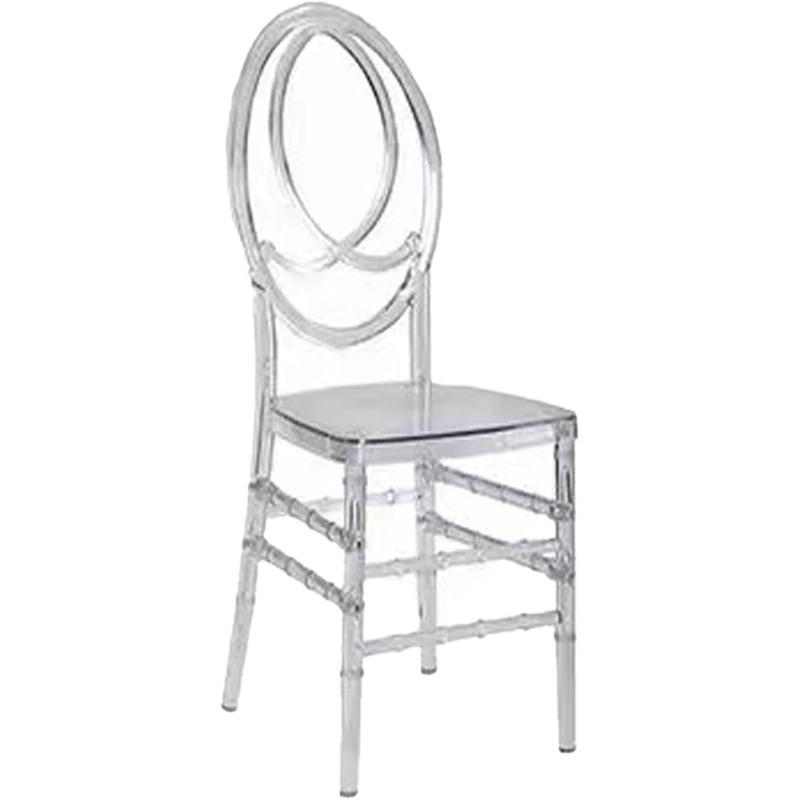 New Tiffany Clear Crystal Chair/Plastic Chair/Dining Chair