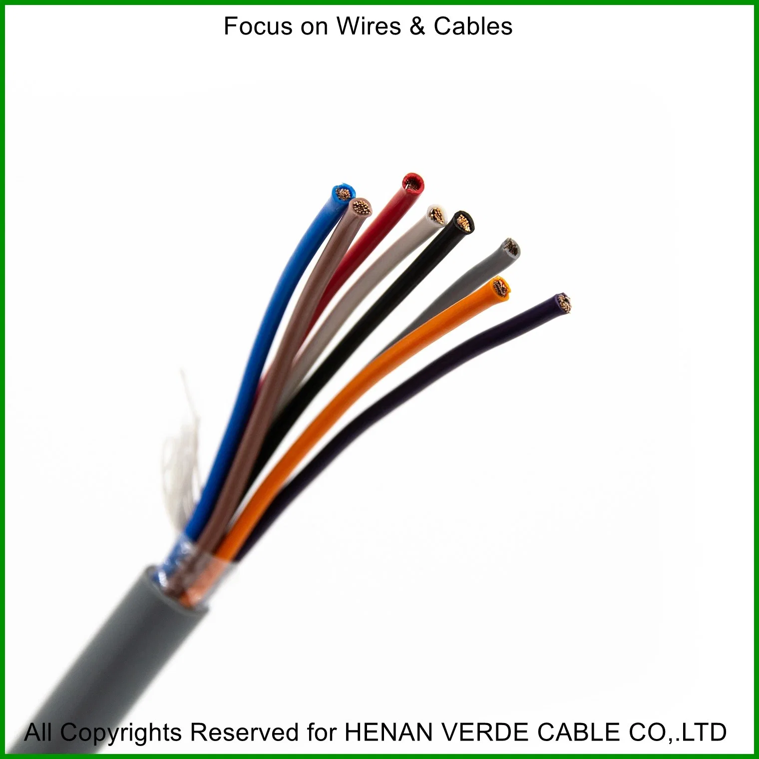 2.5mm 2core 4core Flexible Copper Wire Speaker Cable