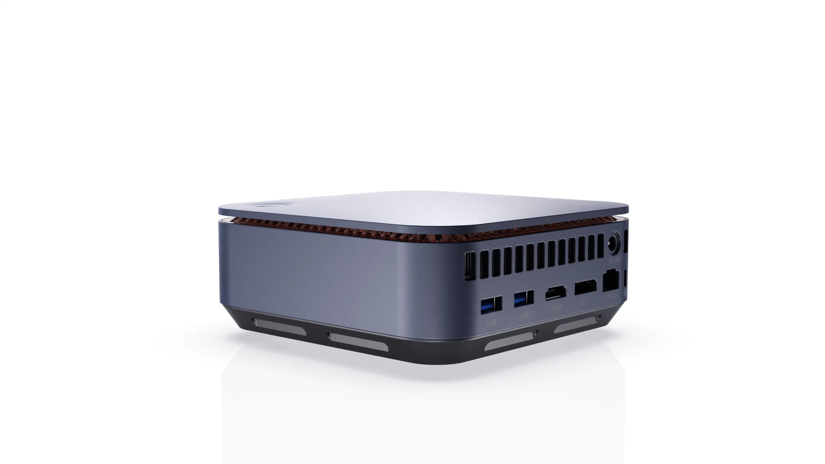 Petit ordinateur mini barebone J3160 J4105 avec 4 ports Ethernet, pare-feu Pfsense Mini PC.