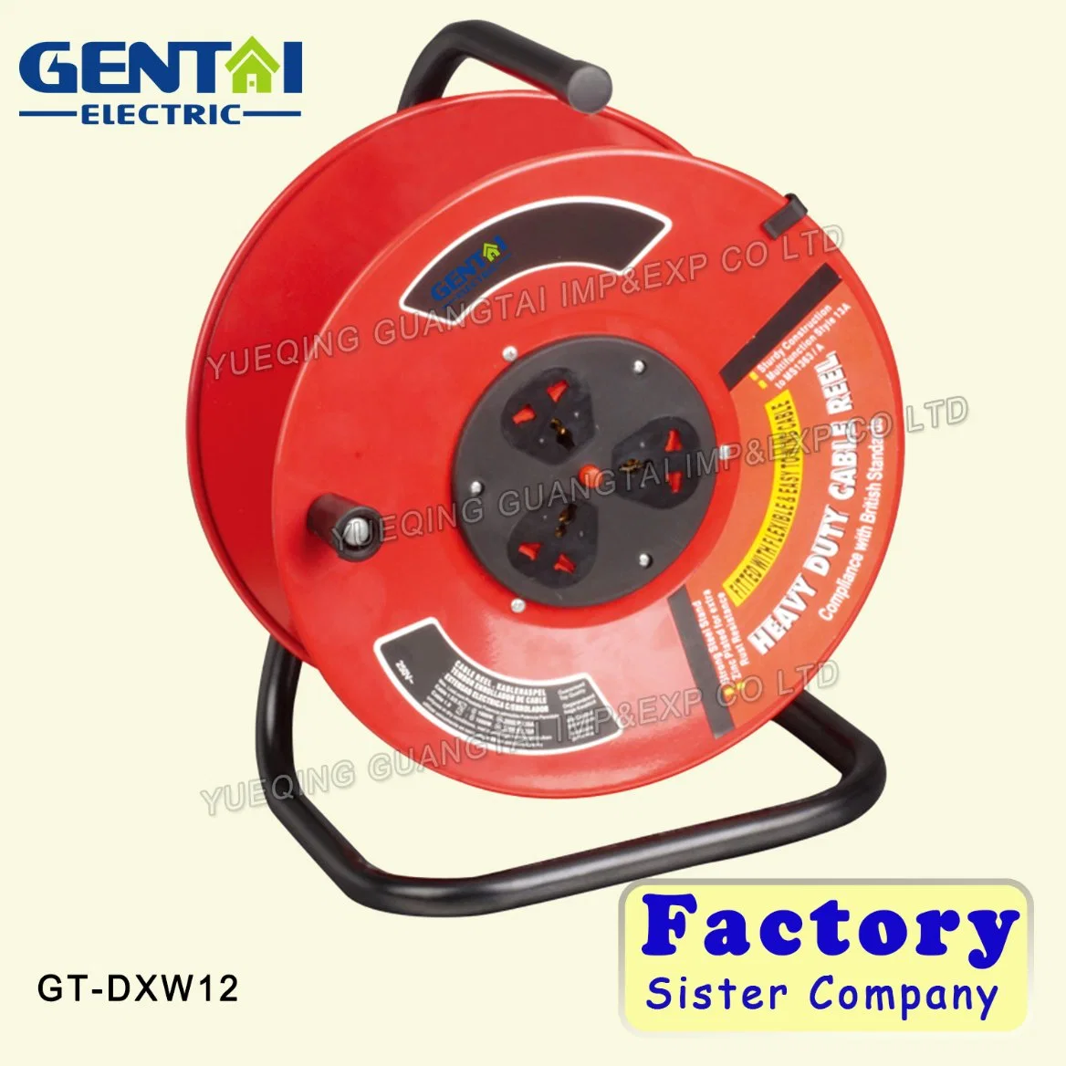 Portable Cable Reel Industrial Socket Removable Cable Reel