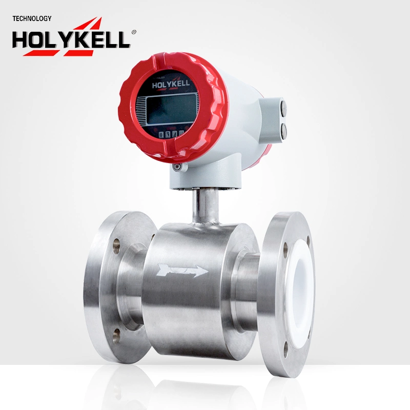 Clamp Connection Electromagnetic Flowmeter 2" PTFE Lining China Flow Meter