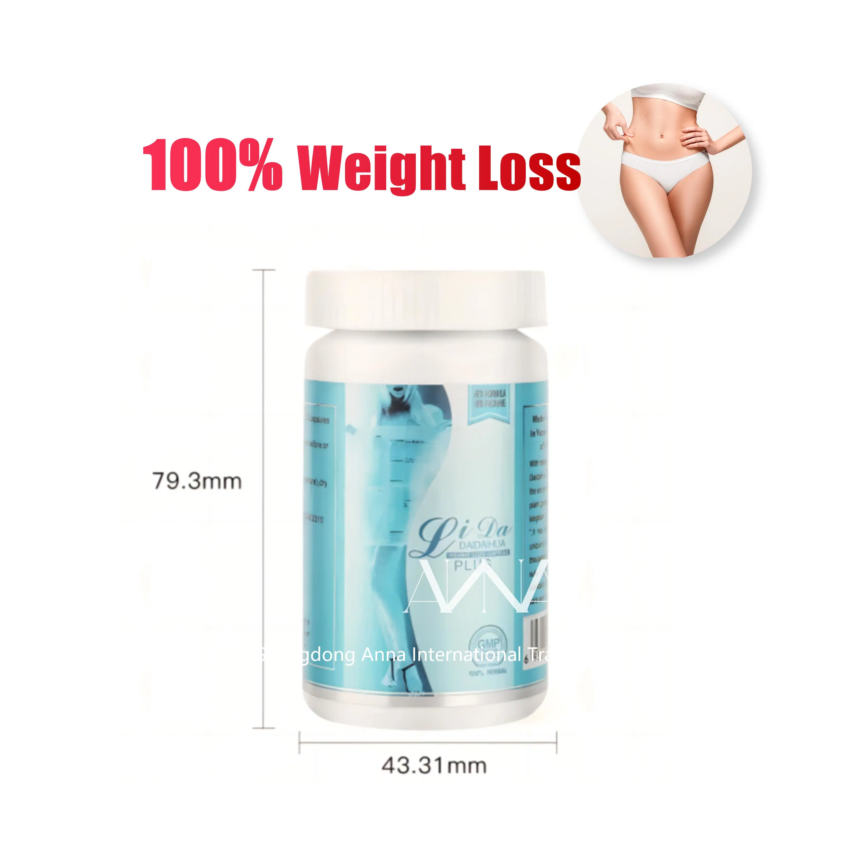 Organic Chemical Raw Sibutramiin Slimming Pills Weight Loss Capsules