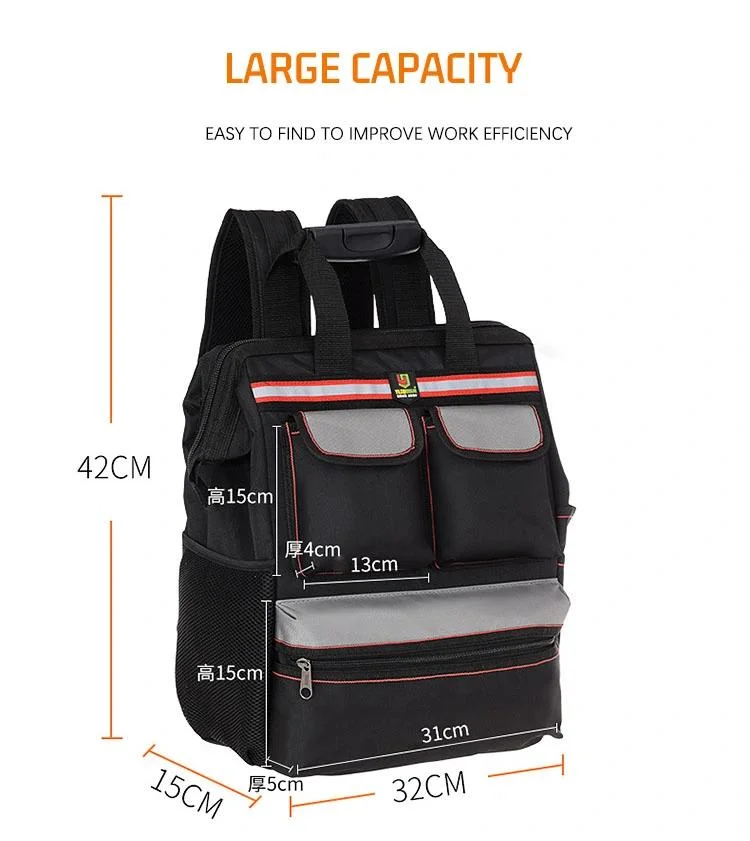 Wholesale/Supplier Electrical Tool Bag Tote Electrician Gardening Organizer Backpack Tool Bag