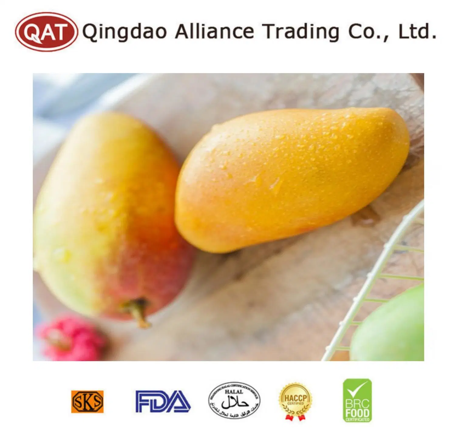 Preserved IQF Fruits Frozen Diced Mango with High quality/High cost performance  for Exporting