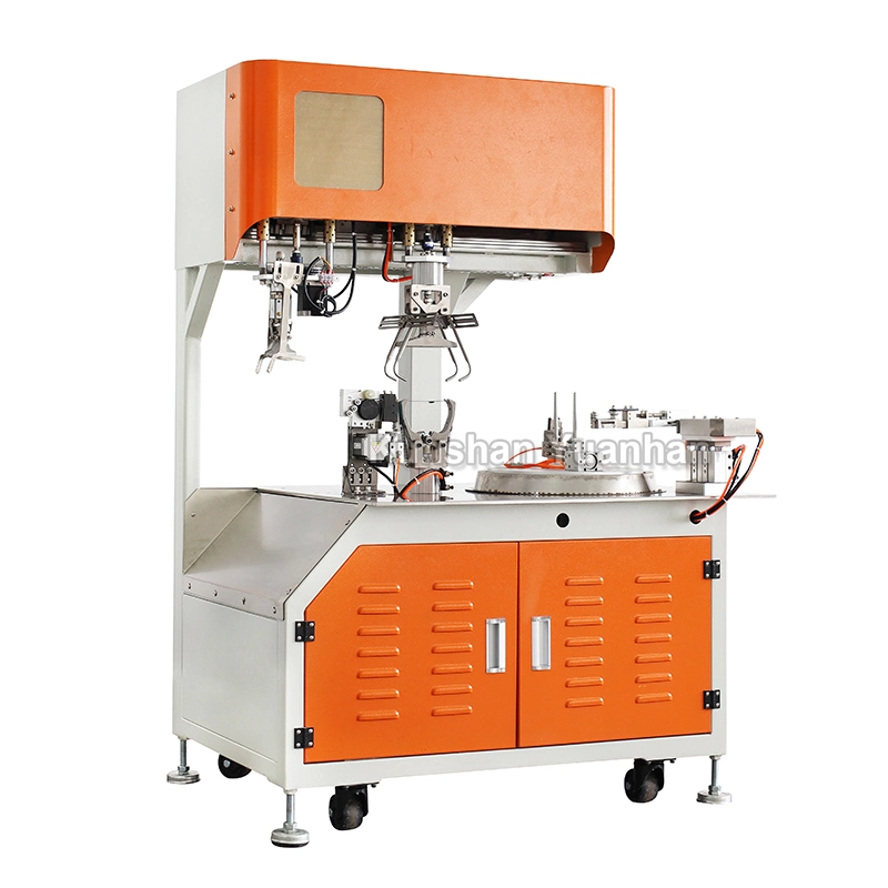 Twist Tie Machine Full Automatic Power Plug Cable Wire Coil Winding Binding Machine