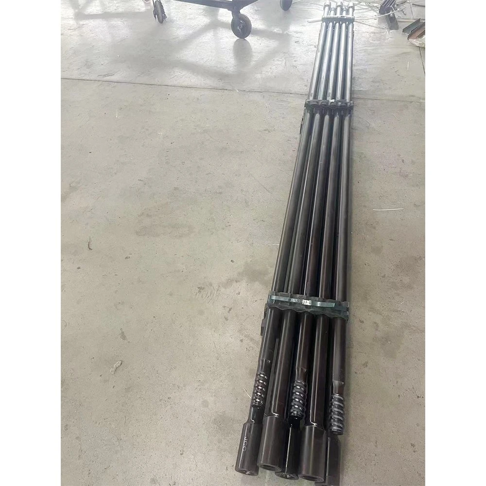 Top Hammer Threaded Drill Rods R32, R38, T38, T45, T51 Top Hammer Rock Drilling Tools