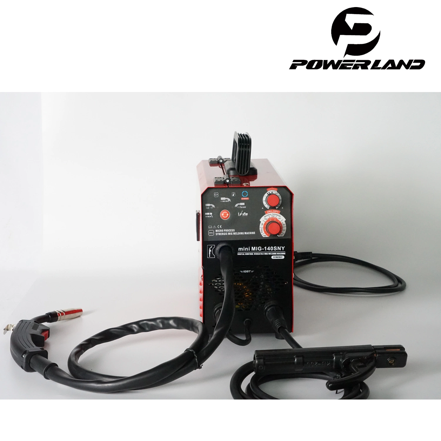 CO2 MIG MMA 140A 160A 180A TIG Lift Welding Machine Mag 1kg Flux Wire Metal Inert Gas Argon Compact Mini Size Equipment DC Inverter IGBT Synergy Digital Welder