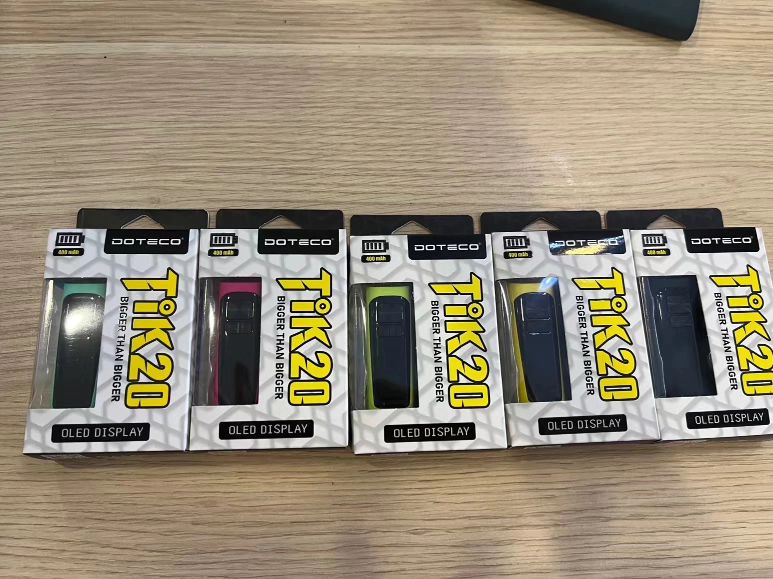 Tik20 Batterie 510 Wagen Vape Batterie Großhandel/Lieferantspreise