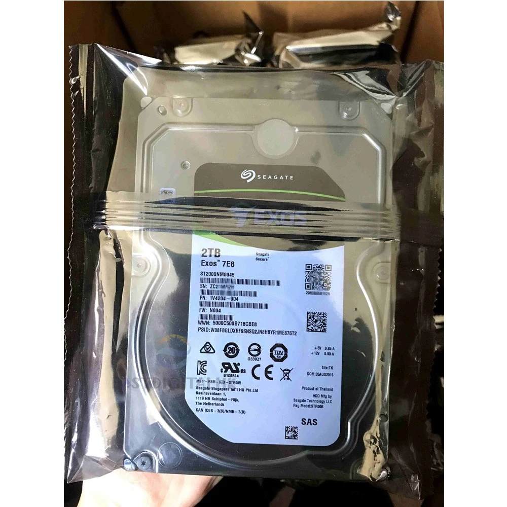 Seagate Enterprise St2000nm0045 2tb HDD St2000nm0055 Internal Hard Drive SATA III 6GB/S 7200rpm 128MB 3.5"