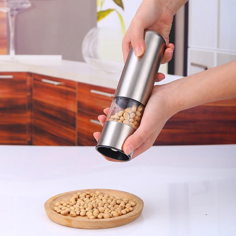 Portable Electric Salt and Pepper Grinder Mill Crusher Ci23126