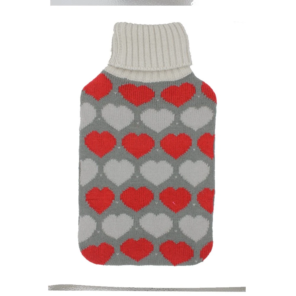 Wholesale/Supplier Fresh Color Hot Water Bag Rubber Hot Water Bottle Knitted Cover