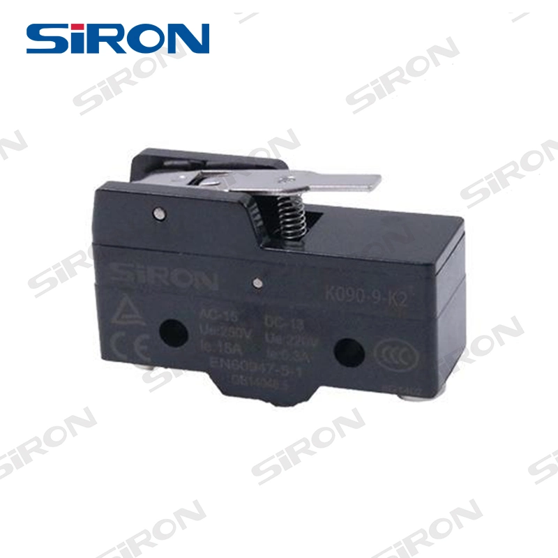 Siron K090-9-K 15A 250V Plunger Type Electronic Push Button Micro Switch with CE CCC Certification
