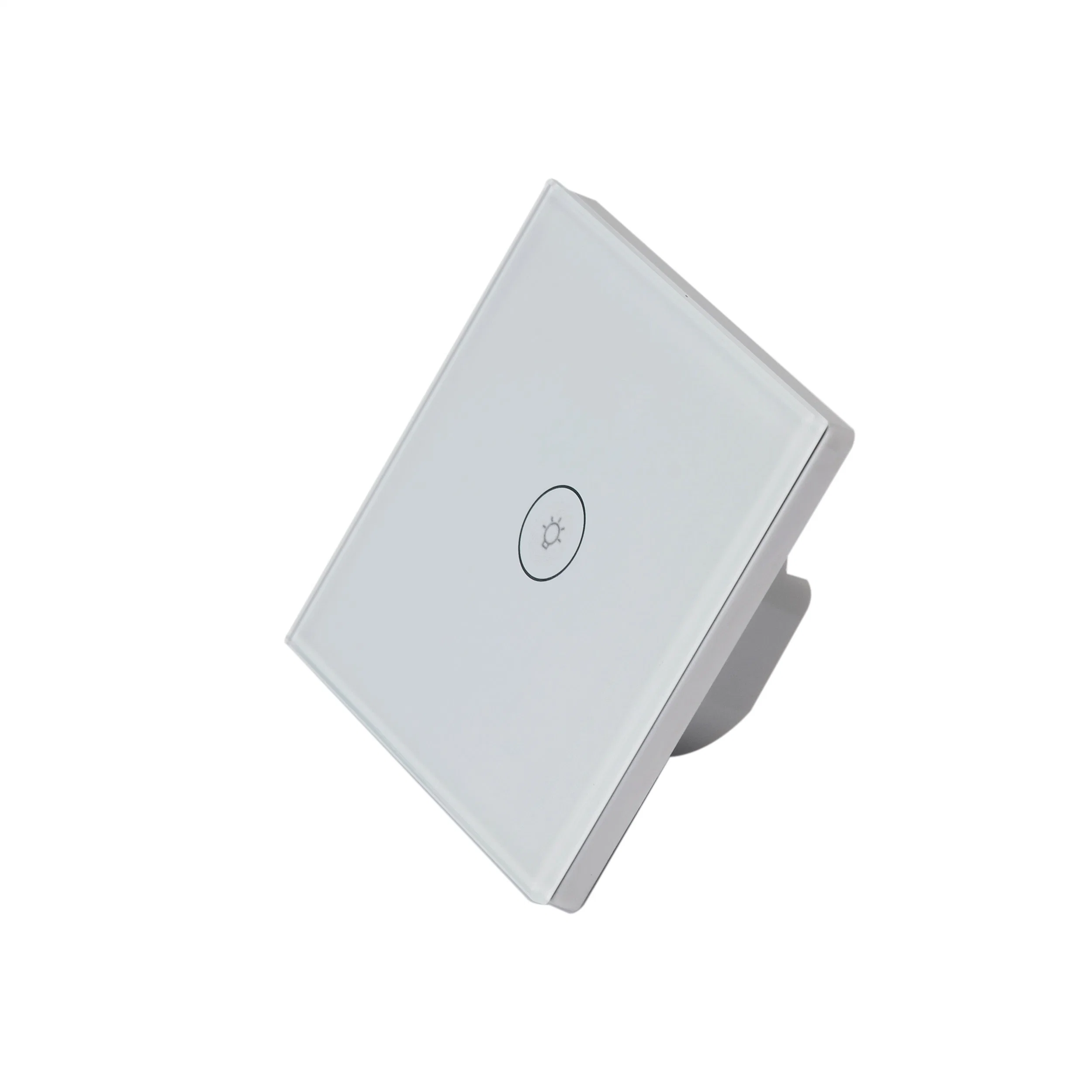 White WiFi Control Smart Wall Light Touch Switch