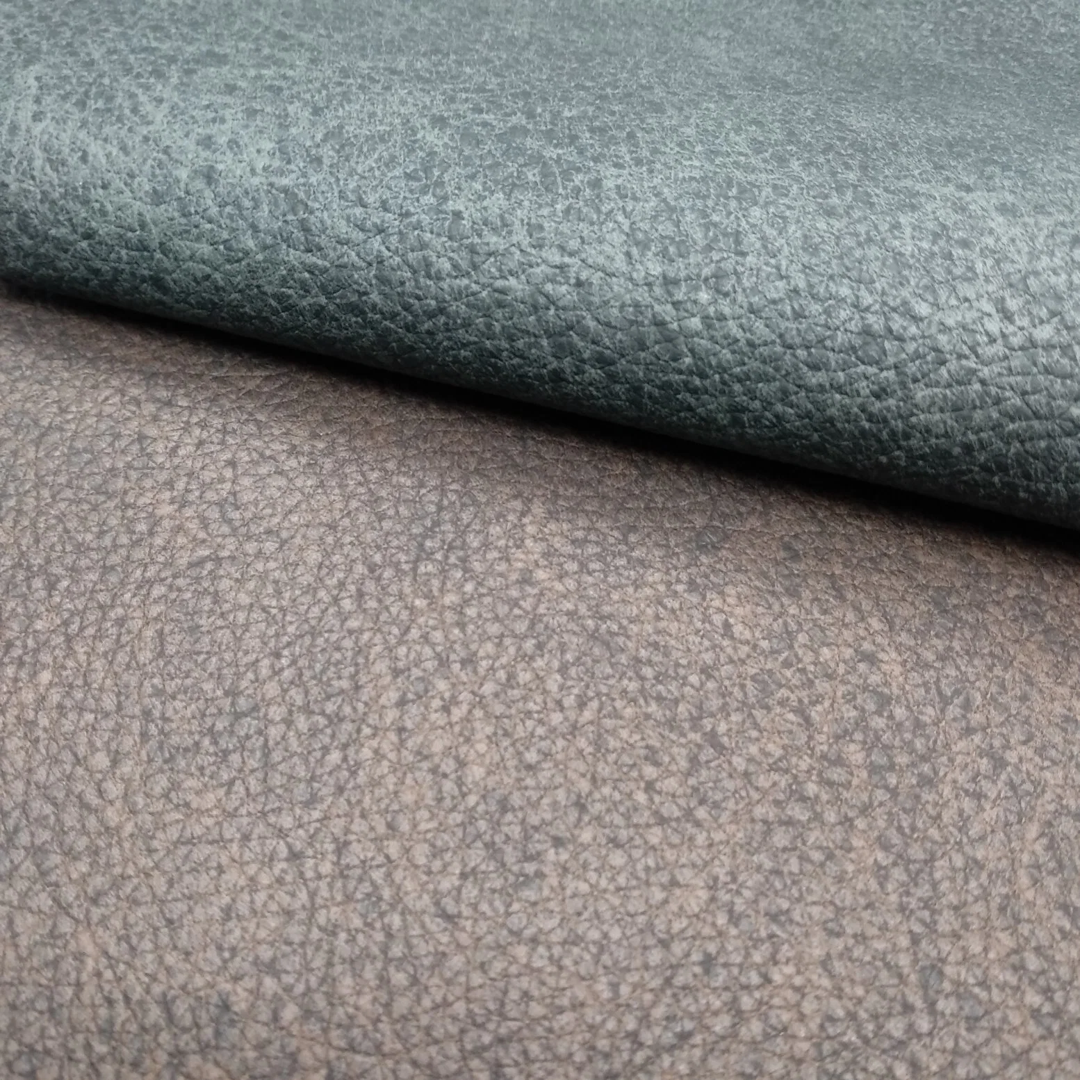 Piebald sintética Artificial PU de imitación de cuero para sofá o silla muebles -503sxah /