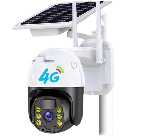 Visão nocturna vigilância HD Wireless PTZ Wireless para exterior CCTV de segurança Rede Câmara Solar