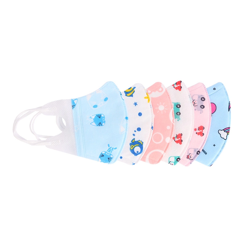 3D Children Disposable Face Mask 3 طبقات قناع الفم