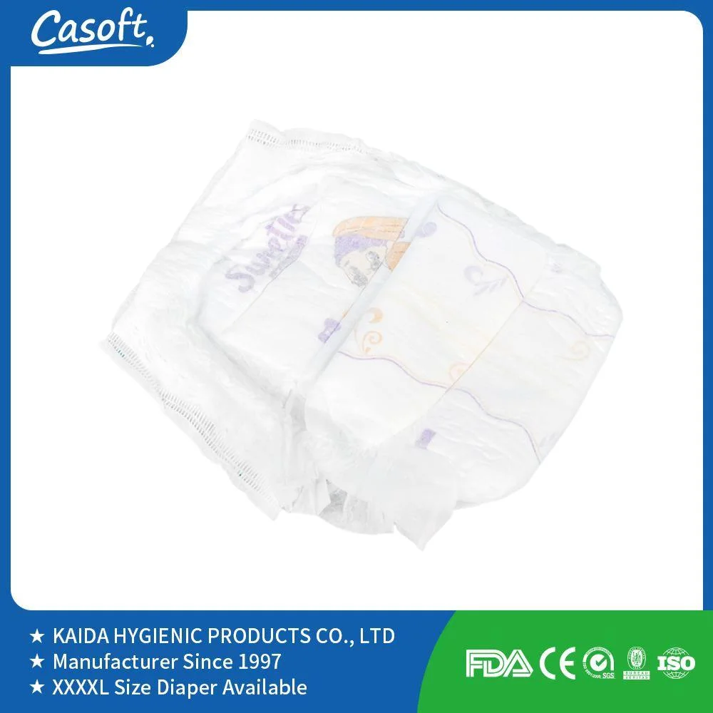 Nouveau design Casoft Hot Sale toucher lisse facile à absorber les fuites Anti-Side dorloter ultra mince couche de pantalons de formation pour les anciens enfants fabricant de la Thaïlande Myanmar