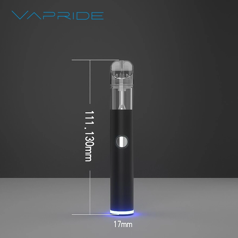 2 Gram 2ml Preheat Empty Disposable/Chargeable Vape Pen 2.0ml Tank with Preheating Button for D8 Thick Oil