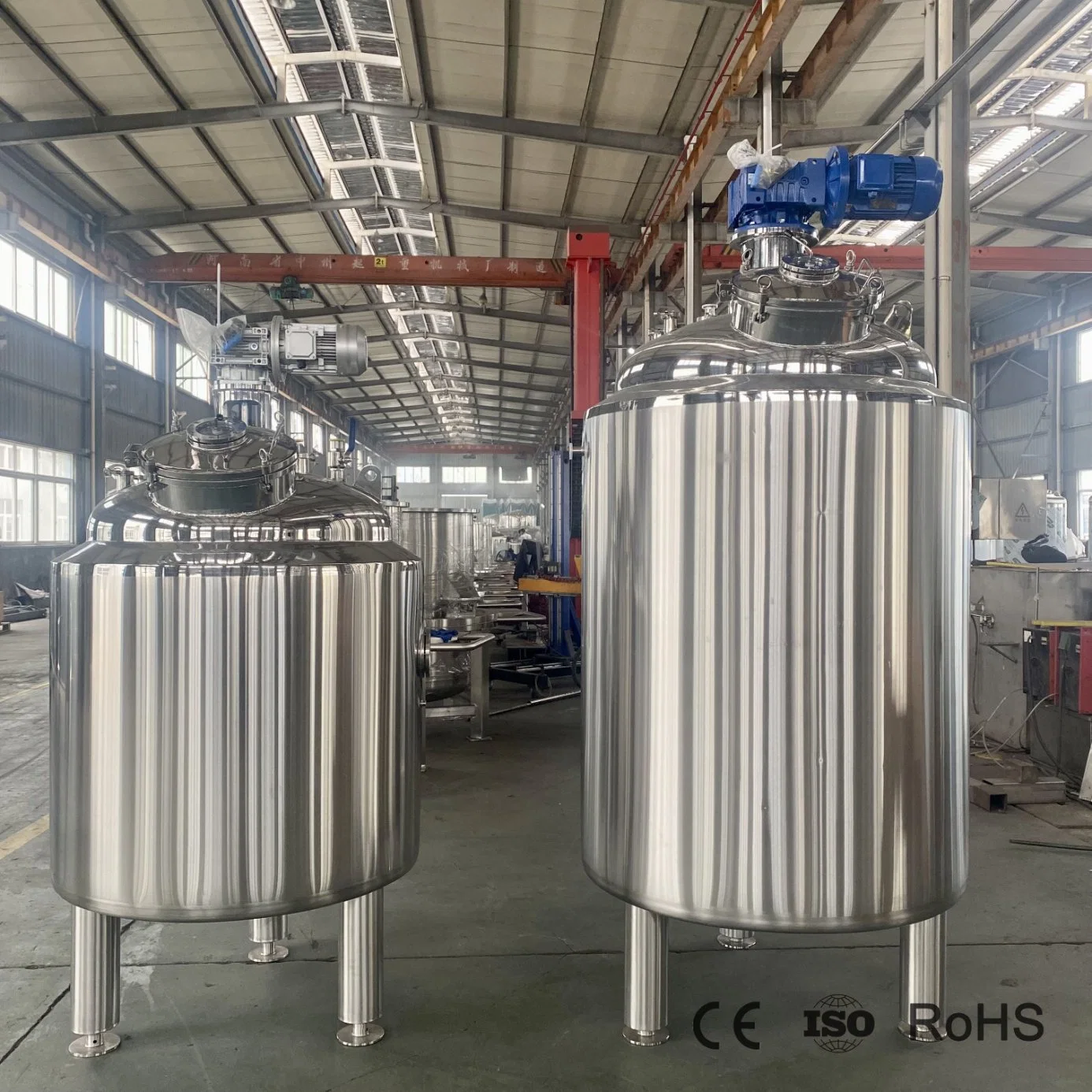 Skillful Manufacture Stainless Steel Mixing Vessel