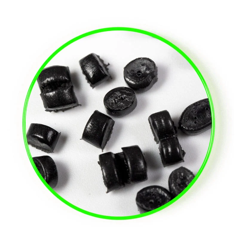 Pipe Grade HDPE PE100 Resin Virgin/Recycled Black Color HDPE Granules for Gas Transportation