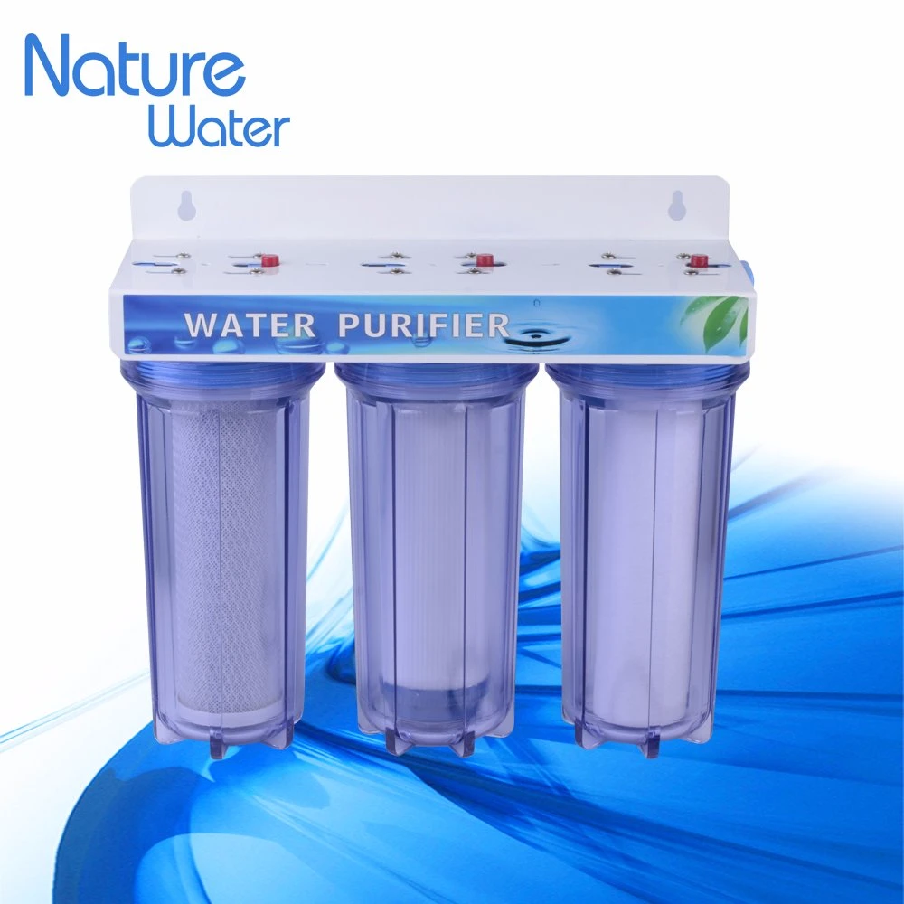 3 Stages Stronger Clear Water Filter Housing