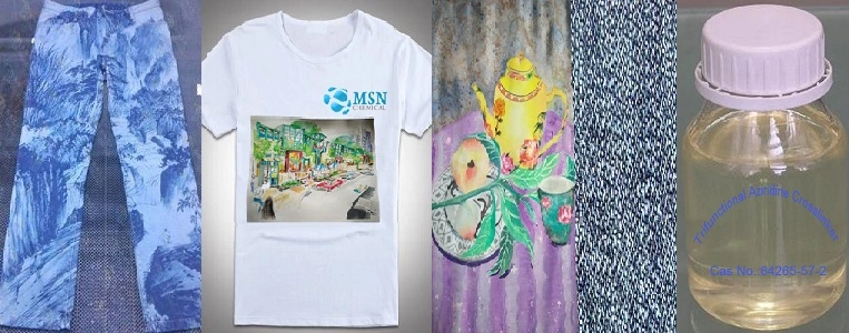 Trifunctional and Polyfunctional Tshirt Printing and Pigment Printing/Dyeing Crosslinker