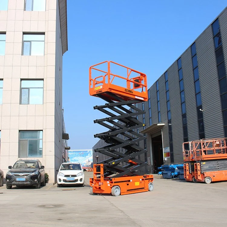 Self-Propelled Manlift Price Platform Lifts Electric Small Scissor Lift with Good Service