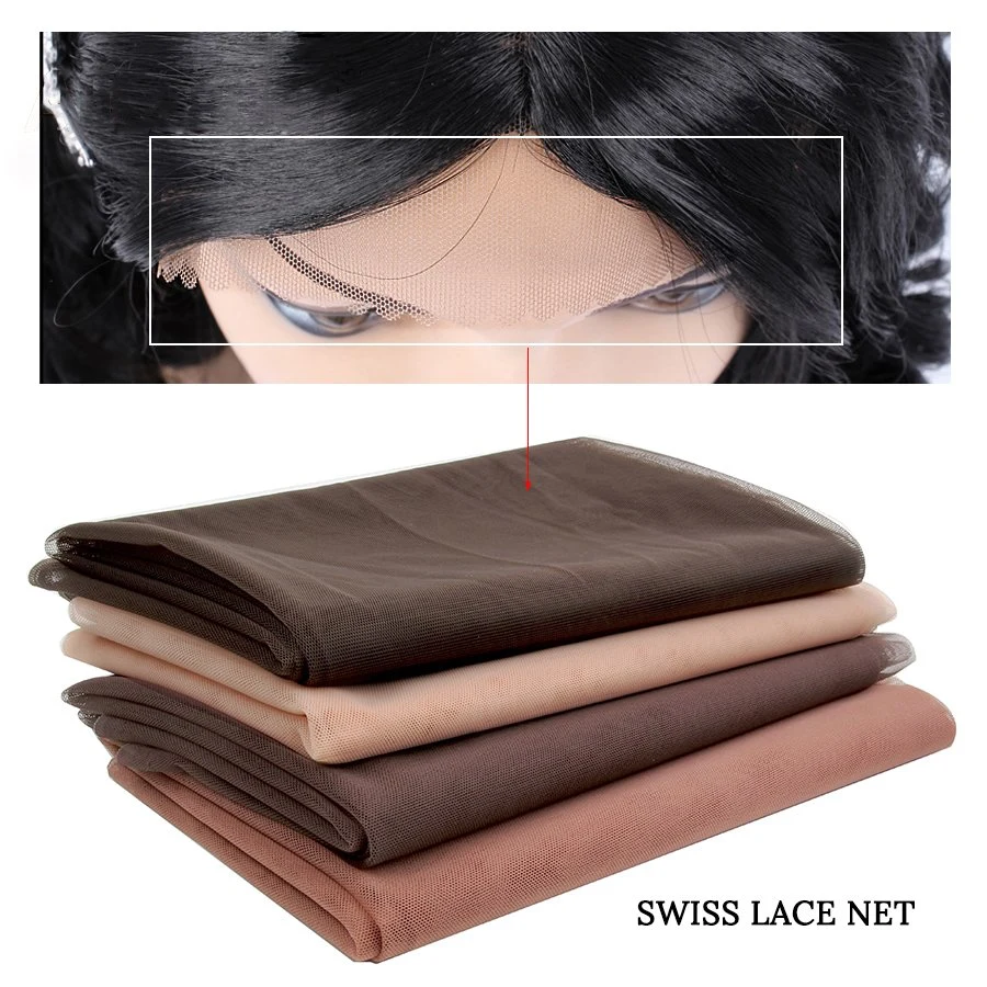 Best Quality Swiss Lace Net Lace Basement Foundation Hairnet Accessories Swiss Lace for Wig-Making