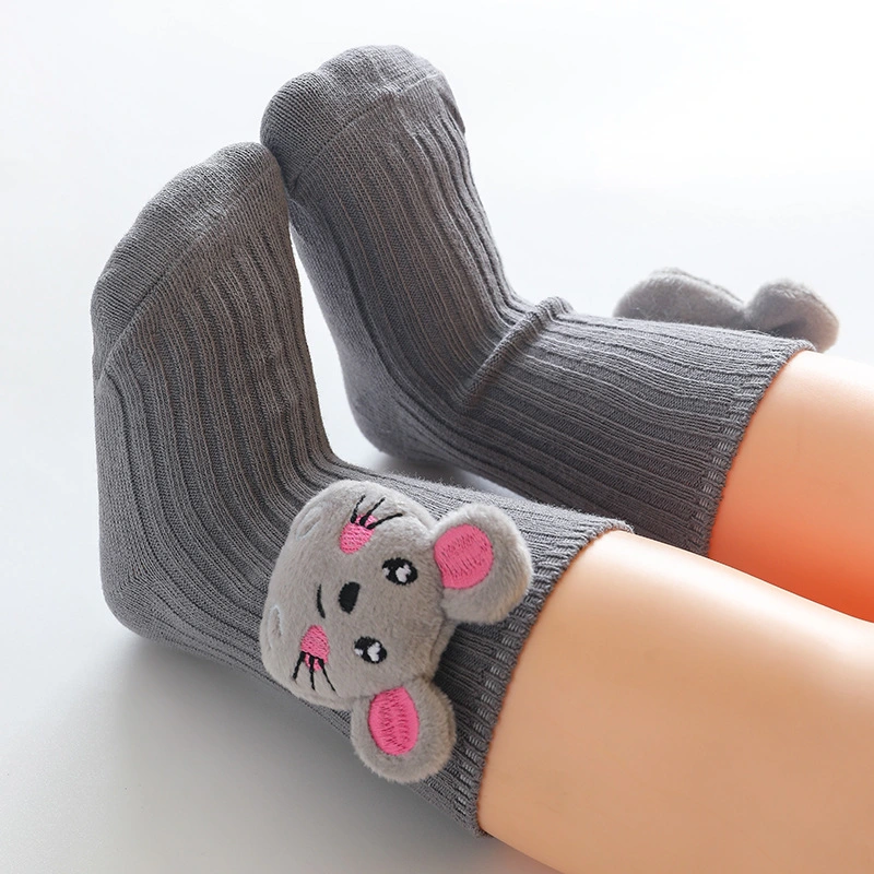 Baby Enfants Les enfants coton souple et confortable unisexe animaux Chaussettes de bande dessinée