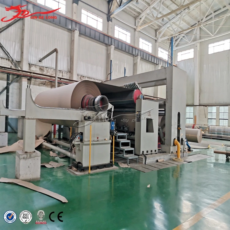 High Speed Jumbo Reel Sludge Paperboard Machine Corrugated Cardboard Manufacturing Machine