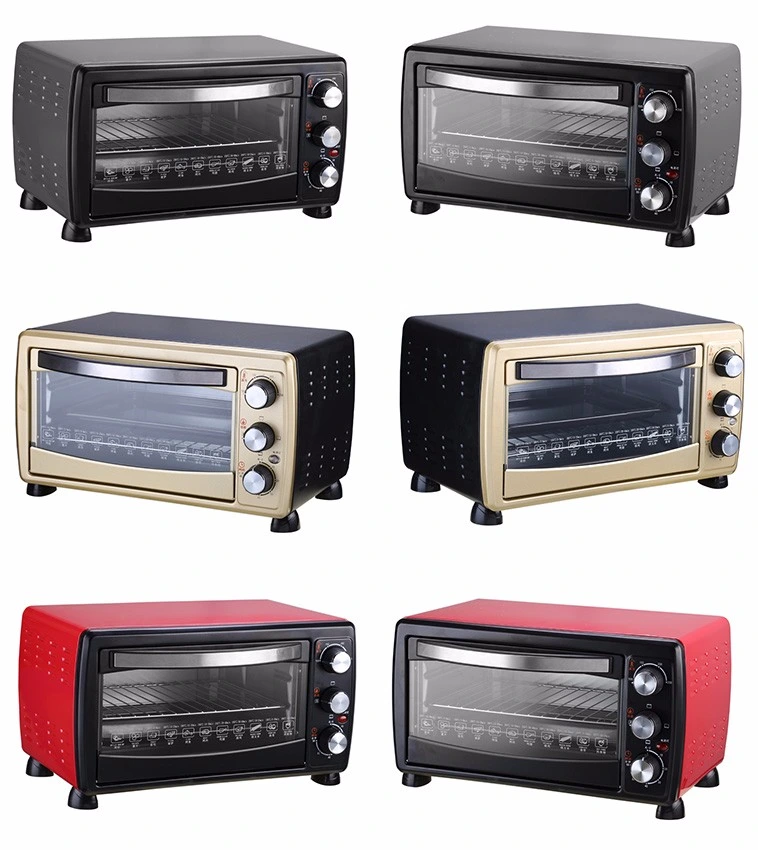 1400W Desktop Home Appliance Pizza Kebab Roasted Electric Toaster Oven 18L