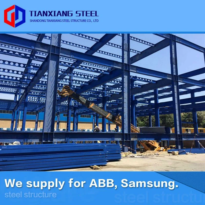 Q235B Modular Heavy Prefabricated Metal Light Steel Structure Pre-Engineered Steel Frame Building Construction Fabrication Structure Buildings