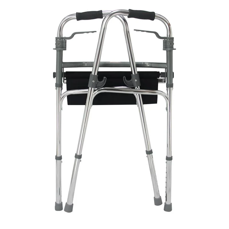 Folding Mobility Frame Aluminum Walking Aids Walker for Adults