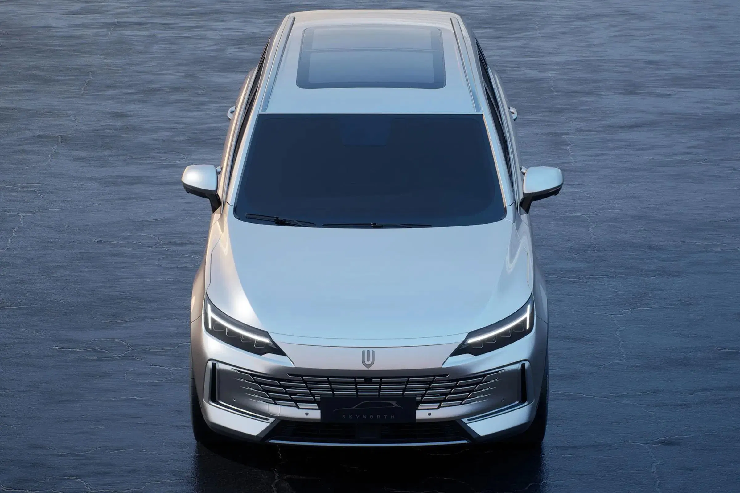 Agencia exclusiva de crédito Tributario de Marca China una autorización Skyworth SUV Vehículo electrónico Certificación Europea Nuevo más barato coche eléctrico para la venta 2023