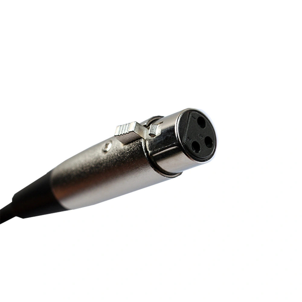 Système de sonorisation XLR femelle à mâle 6,3 mm de trs Pro Audio Vidéo Câble micro stéréo