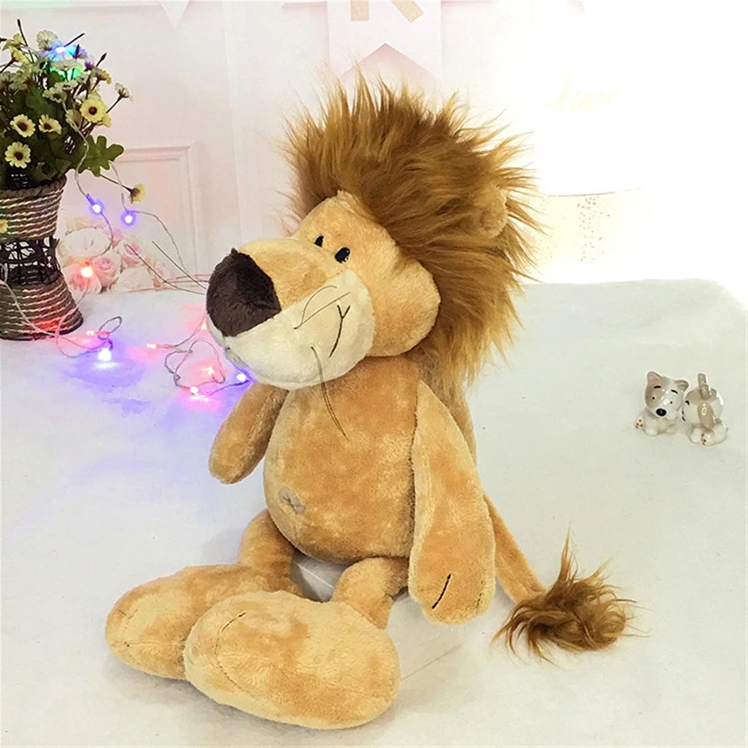 Eco Hot Selling Promotion Custom Wholesale/Supplier Gift Plush Soft Tiger Wild Animal Toy Mascot Baby Children Toy Direct Factorty Manufacturer BSCI Sedex ISO9001