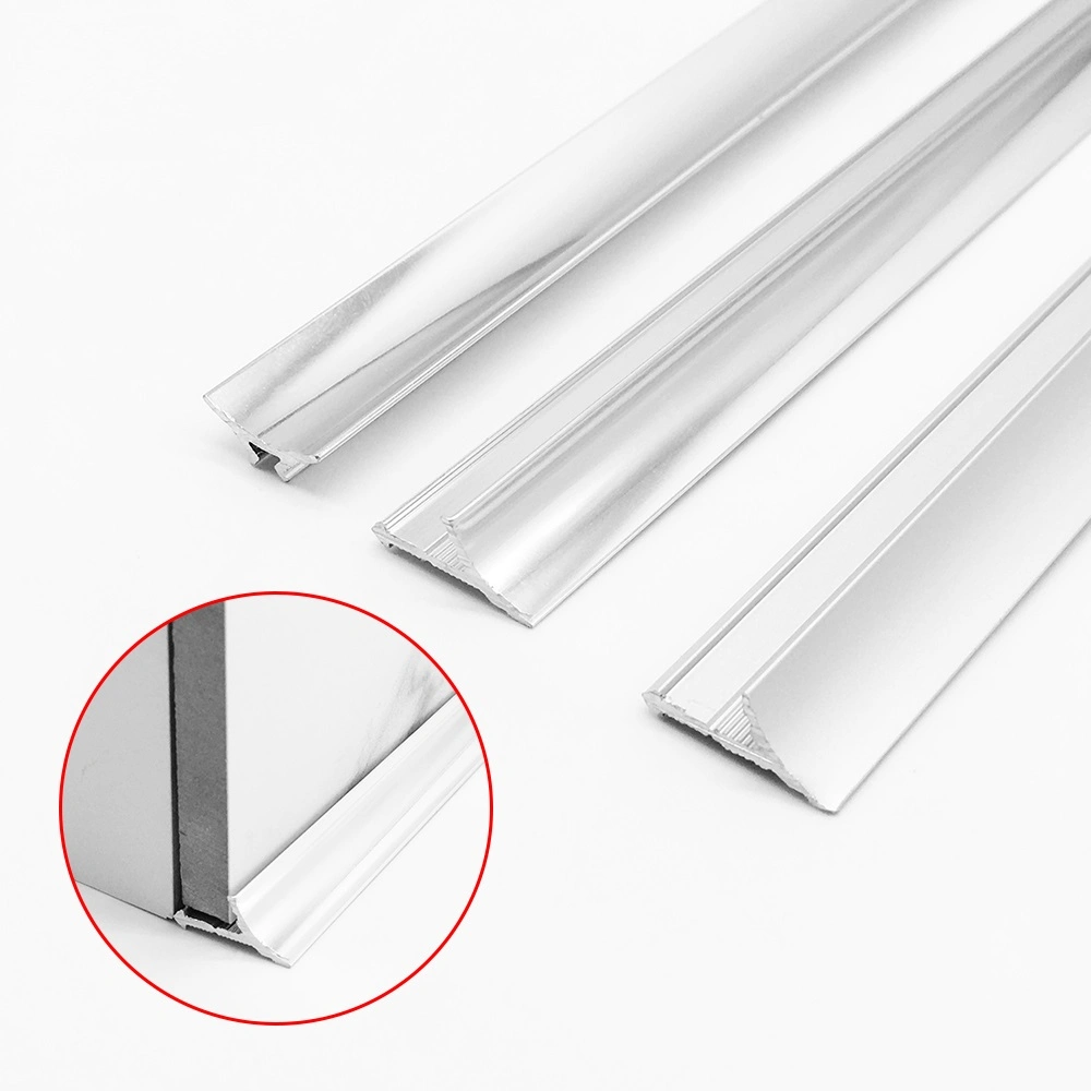 Extruded Aluminum Skirting Board Indoor Inhouse Decorative Inhouse