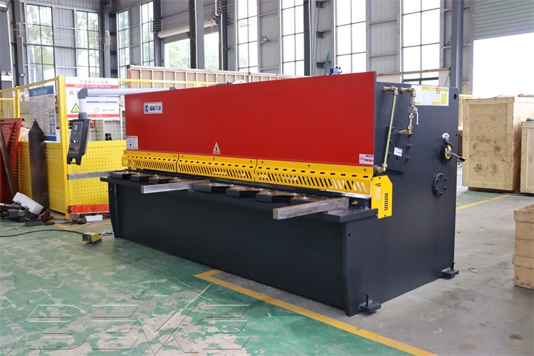 China Manufacturer Auto Control CNC Metal Sheet Swing Beam Shearing Machine Steel Cutter Machine